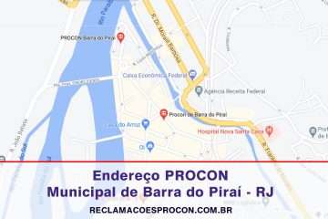 PROCON Municipal de Procon Municipal de Barra do Piraí no Rio de Janeiro