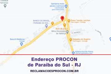 PROCON Municipal de Procon Municipal de Paraíba do Sul no Rio de Janeiro