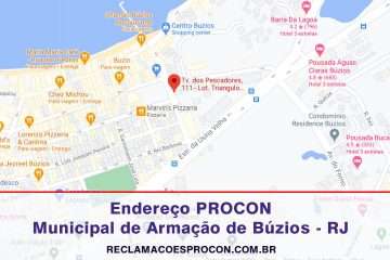 PROCON Municipal de Procon Municipal de Armação de Búzios no Rio de Janeiro